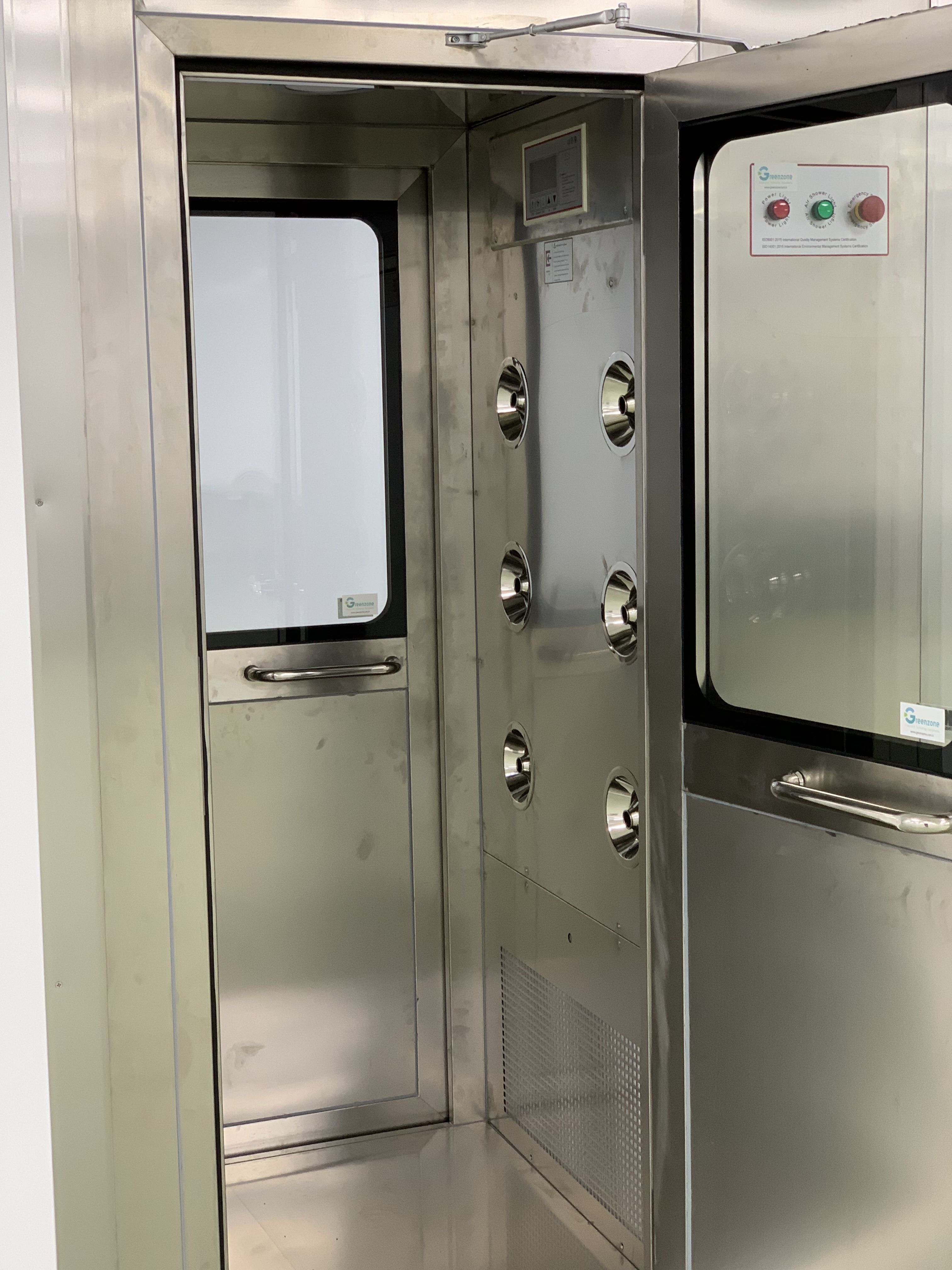 Paslanmaz Çelik Personel Hava Duşu - Fotoğraf 2