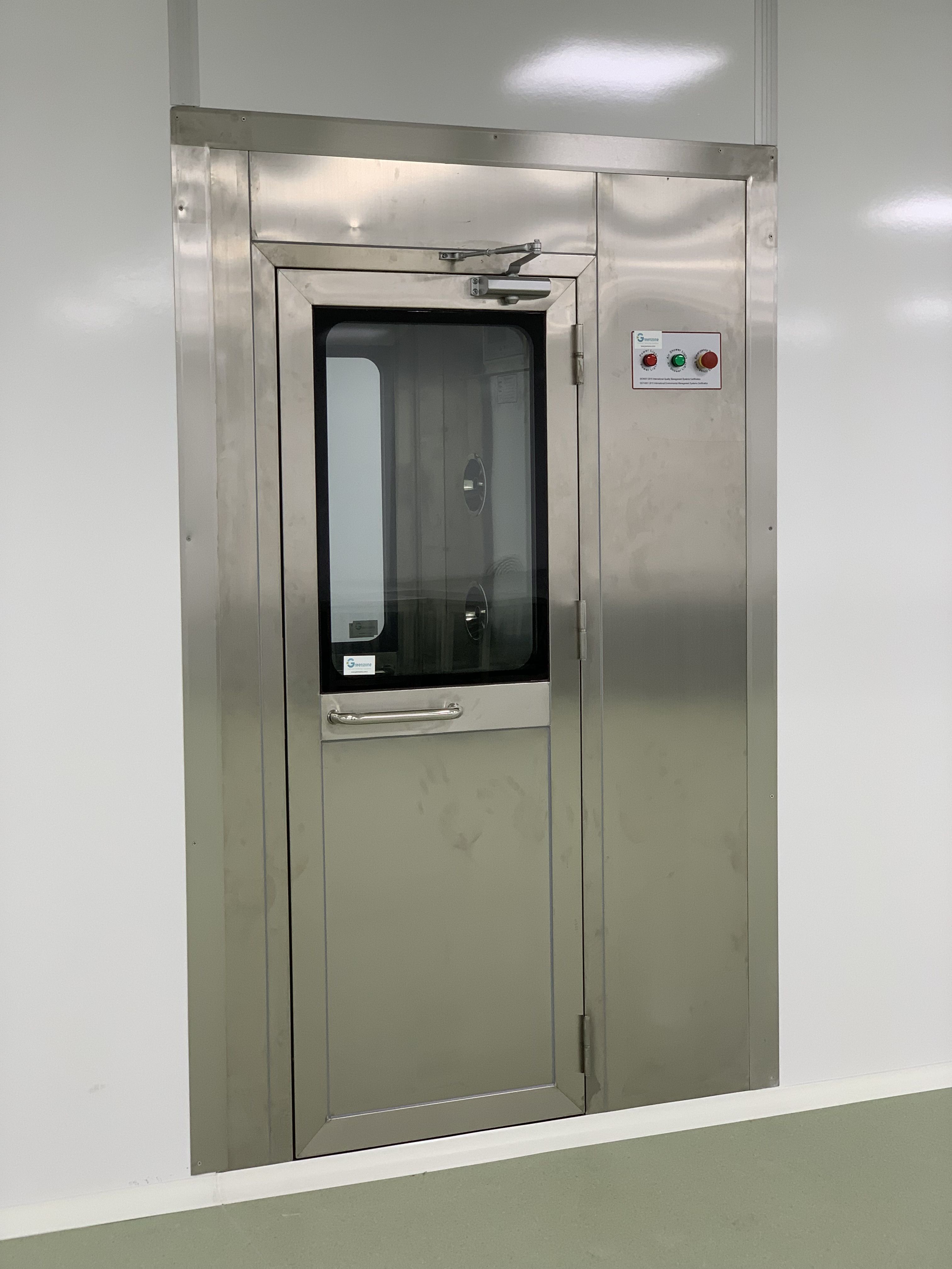 Paslanmaz Çelik Personel Hava Duşu